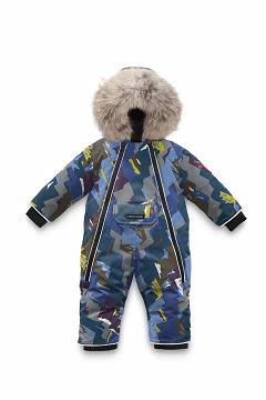 Chamarras Canada Goose Niños(Bebé) Outlet - Lamb Abrigos Azules RK4296105
